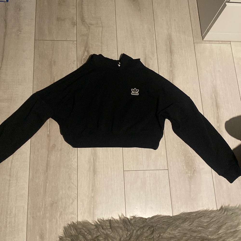 Adidas cropped hoodie